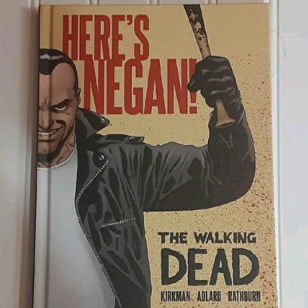 Here's Negan Walking Dead comic
